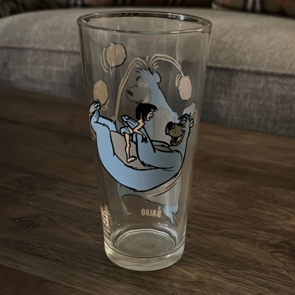 VTG Pepsi/The Jungle Book/Walt Disney World Themed Drinking Glass Tumblr BALOO - Picture 5 of 12
